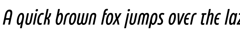 Preview of FONTSPRING DEMO - Eastman Compressed Alt Medium It Regular font