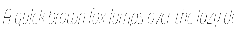 Preview of FONTSPRING DEMO - Eastman Compressed Alt Thin It Regular font