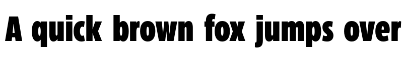 Preview of FONTSPRING DEMO - Eastman Compressed Black Regular font