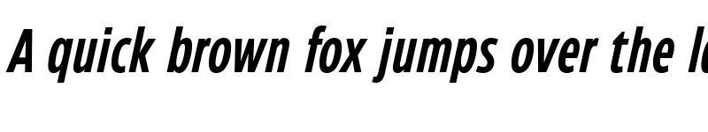 Preview of FONTSPRING DEMO - Eastman Compressed DemiBold Italic font