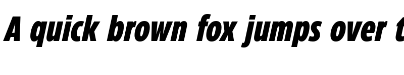 Preview of FONTSPRING DEMO - Eastman Compressed Extrabold Italic font