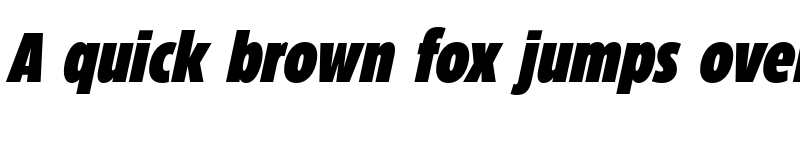 Preview of FONTSPRING DEMO - Eastman Compressed Heavy Italic font