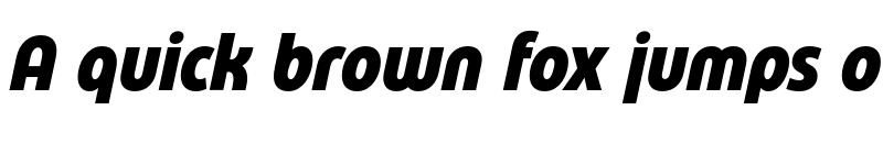 Preview of FONTSPRING DEMO - Eastman Condensed Alt Exbold It Regular font