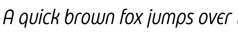 Preview of FONTSPRING DEMO - Eastman Condensed Alt Italic font