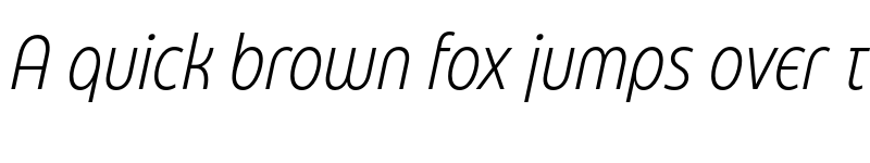 Preview of FONTSPRING DEMO - Eastman Condensed Alt Light It Regular font