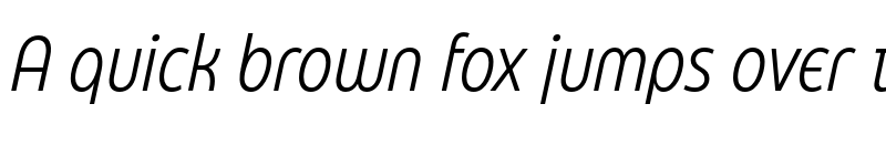 Preview of FONTSPRING DEMO - Eastman Condensed Alt Offset It Regular font