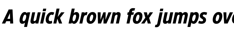 Preview of FONTSPRING DEMO - Eastman Condensed Bold Italic font