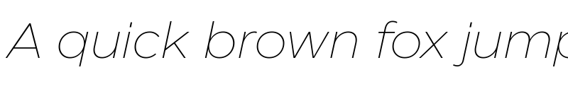 Preview of FONTSPRING DEMO - Eastman Extralight Italic font