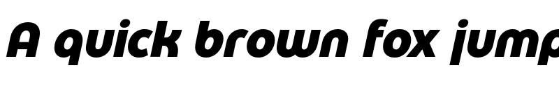 Preview of FONTSPRING DEMO - Eastman Grotesque Alt Exbold It Regular font