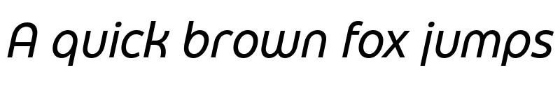 Preview of FONTSPRING DEMO - Eastman Grotesque Alt Medium It Regular font