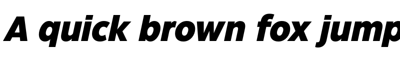 Preview of FONTSPRING DEMO - Eastman Grotesque Exbold Italic Regular font