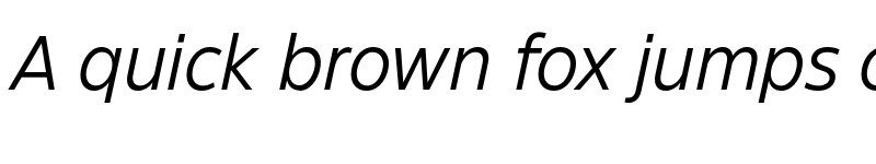 Preview of FONTSPRING DEMO - Eastman Grotesque Italic font