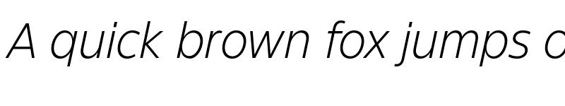 Preview of FONTSPRING DEMO - Eastman Grotesque Light Italic Regular font