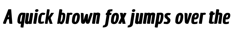 Preview of FONTSPRING DEMO - Economica Next 04 Fat Italic font