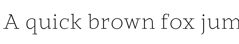 Preview of FONTSPRING DEMO - Edicia Thin Regular font