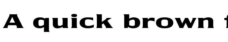 Preview of FONTSPRING DEMO - EFCO Godfrey Extrawide Regular font