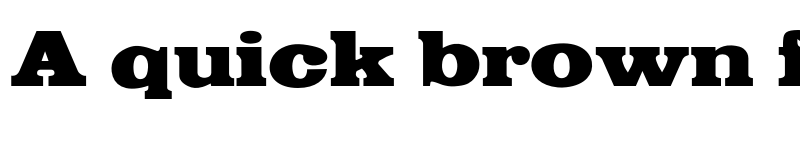 Preview of FONTSPRING DEMO - Egyptian Wide Regular font