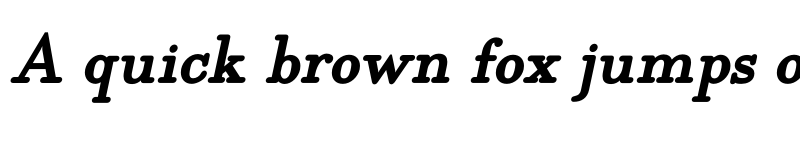 Preview of FONTSPRING DEMO - EgyptiaRoundBoldItalic Regular font