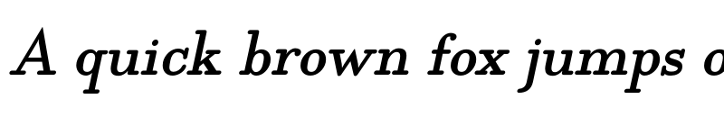 Preview of FONTSPRING DEMO - EgyptiaRoundItalic Regular font