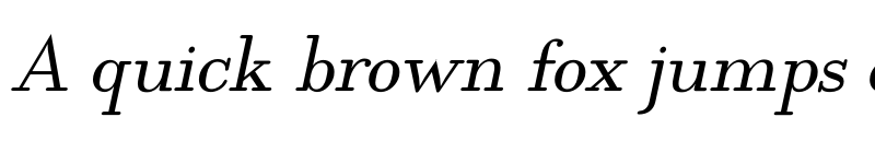 Preview of FONTSPRING DEMO - EgyptiaRoundLightItalic Regular font