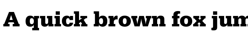 Preview of FONTSPRING DEMO - Egyptienne FS Bold font