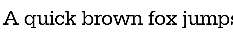 Preview of FONTSPRING DEMO - Egyptienne FS Regular font