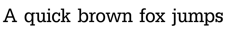 Preview of FONTSPRING DEMO - EgyptienneURWExtNar Regular font