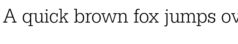 Preview of FONTSPRING DEMO - EgyptienneURWExtNarLig Regular font