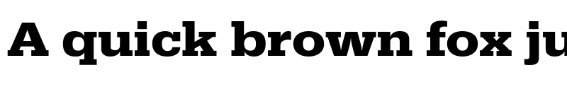 Preview of FONTSPRING DEMO - EgyptienneURWExtWid Bold font