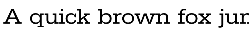 Preview of FONTSPRING DEMO - EgyptienneURWExtWid Regular font