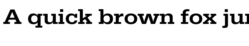 Preview of FONTSPRING DEMO - EgyptienneURWExtWidMed Regular font