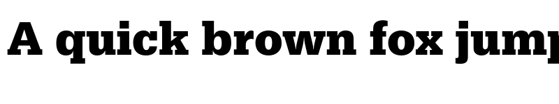 Preview of FONTSPRING DEMO - EgyptienneURWNar Bold font