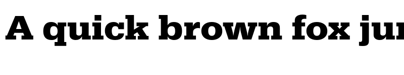 Preview of FONTSPRING DEMO - EgyptienneURWWid Bold font
