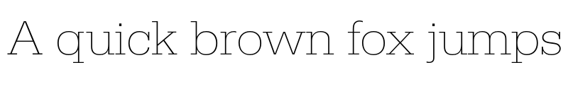 Preview of FONTSPRING DEMO - EgyptienneURWWidExtLig Regular font