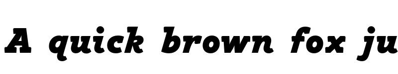 Preview of FONTSPRING DEMO - Eksja Extremes Bold Italic font