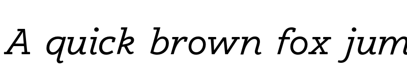 Preview of FONTSPRING DEMO - Eksja Italic font
