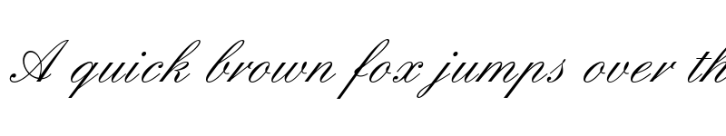 Preview of FONTSPRING DEMO - Elegant Script Pro Regular font