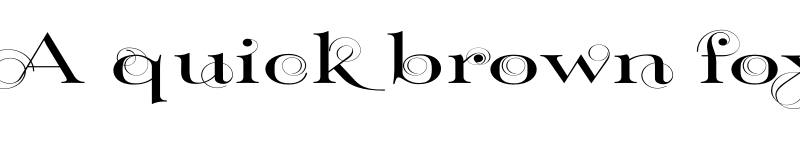 Preview of FONTSPRING DEMO - ElegiaSwing Roman font