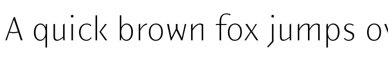 Preview of FONTSPRING DEMO - Elemental Sans Pro Extra Light font
