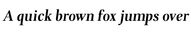 Preview of FONTSPRING DEMO - Eleonora Bold Italic font