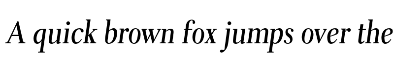 Preview of FONTSPRING DEMO - Eleonora Italic font