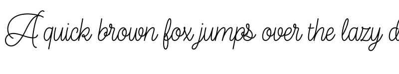 Preview of FONTSPRING DEMO - Elixir Script Regular font
