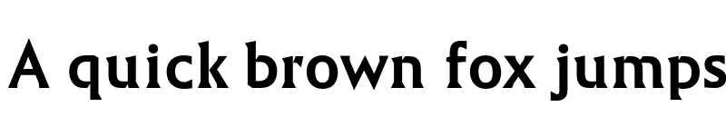 Preview of FONTSPRING DEMO - Em Bold font