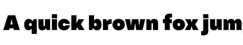 Preview of FONTSPRING DEMO - Em One Black Regular font