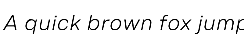 Preview of FONTSPRING DEMO - Em One Book Italic font