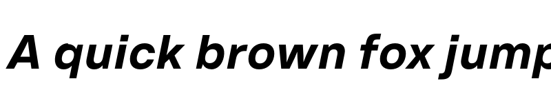 Preview of FONTSPRING DEMO - Em One SemiBold Italic font