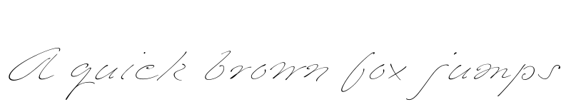 Preview of FONTSPRING DEMO - Emily In White I Regular font