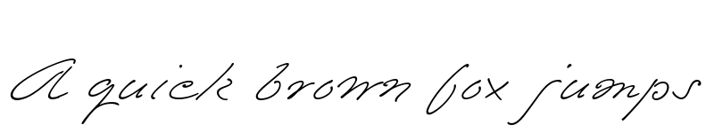 Preview of FONTSPRING DEMO - Emily In White III Regular font