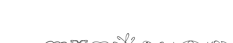 Preview of FONTSPRING DEMO - Emily In White Swashes II Regular font