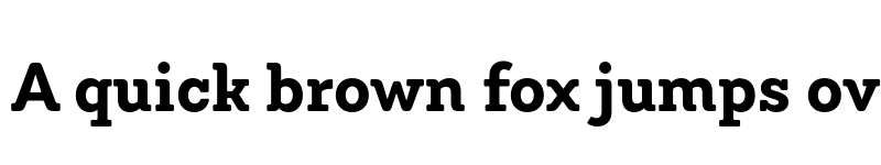 Preview of FONTSPRING DEMO - Emy Slab Alt Bold Regular font